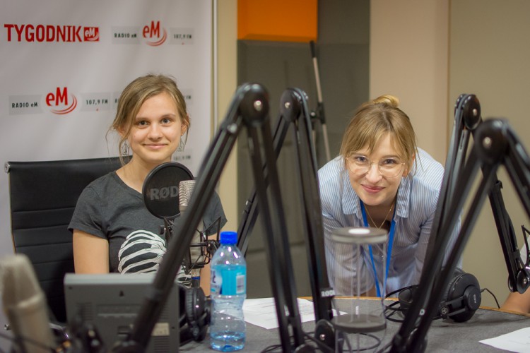[FOTO] Warsztaty radiowe Liceum Ogólnokształcące im. J. Słowackiego