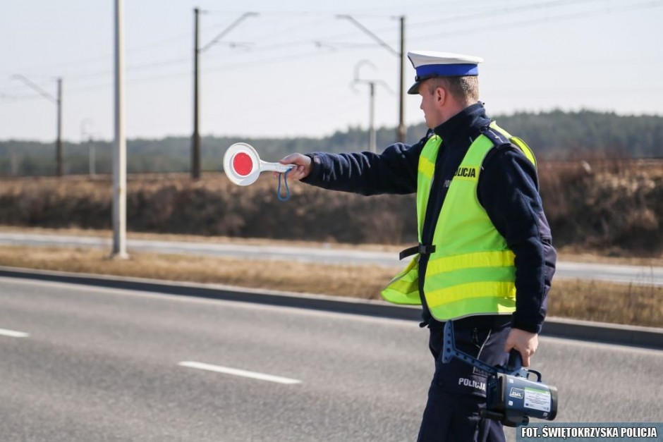 Akcja „Prędkość” na świętokrzyskich drogach. 611 wykroczeń