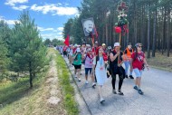 Częstochowa coraz bliżej. Pielgrzymi zmierzają do Koniecpola