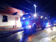 Pożar poddasza w Radoszycach