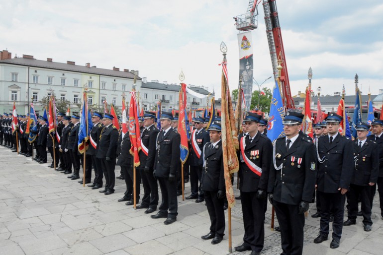Strażacy świętowali w Kielcach