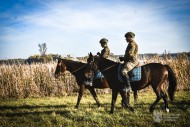 Świętokrzyscy terytorialsi w siodłach