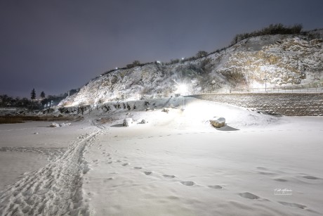 Za nami bardzo mroźna noc