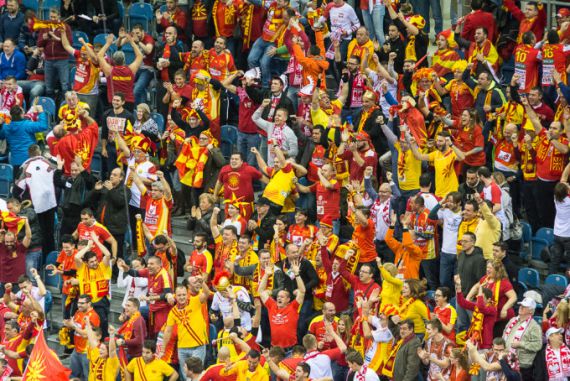 Zwycięski remis Macedonii