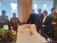 Kpt. Pelagia Barwicka skończyła 101 lat. Urodziny świętowała w gronie przyjaciół