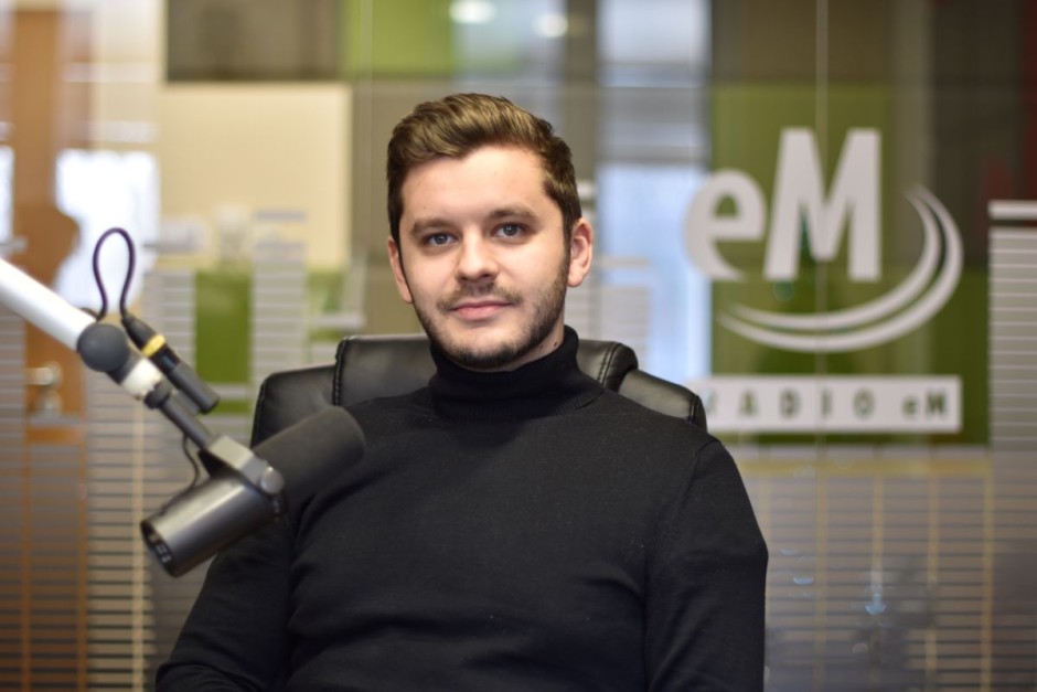 Po amerykańskim sukcesie Kamil Pacholec odwiedził Radio eM