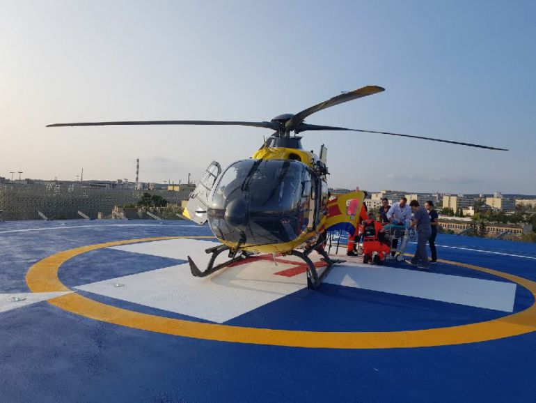 Pierwszy helikopter wylądował na dachu szpitala