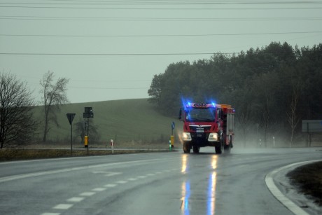 Szereg pożarów związanych z sezonem grzewczym