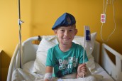 [GALERIA] Żołnierze świętowali swój dzień z małymi pacjentami Szpitala Zespolonego