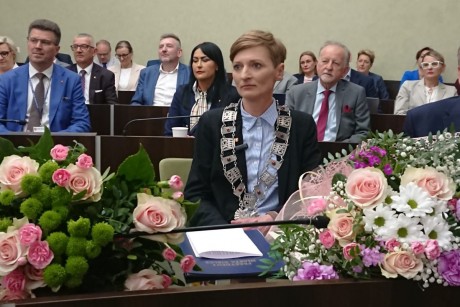 Agata Wojda zaprzysiężona na prezydenta Kielc