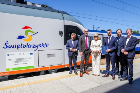 Nowoczesne pociągi w regionie