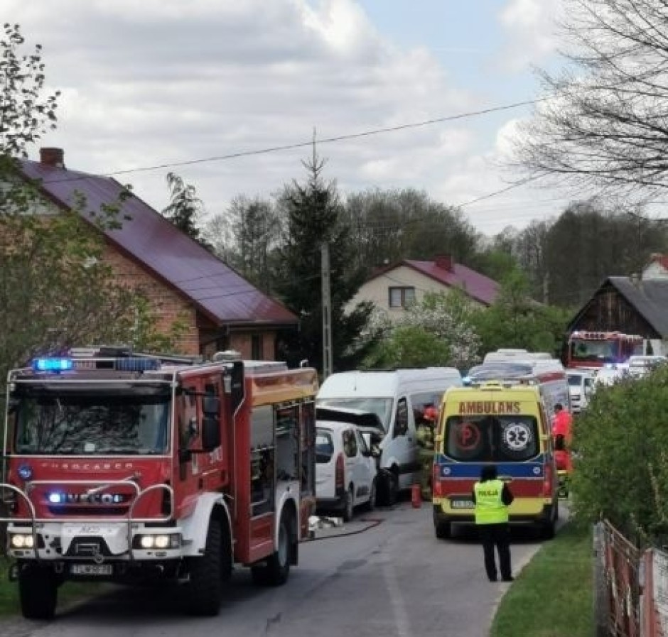 [AKTUALIZACJA] Wypadek w gminie Krasocin