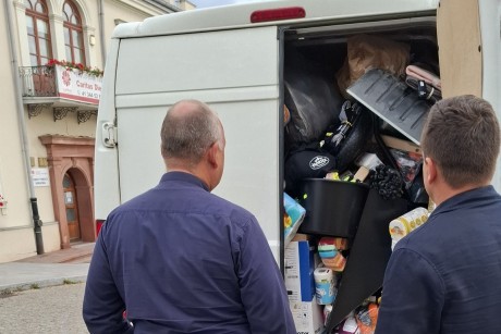 Kolejny transport pomocy Caritas ruszył do powodzian