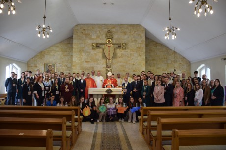 [FOTO] Krajowa Rada Katolickiego Stowarzyszenia Młodzieży spotkała się w Skorzeszycach