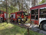 Świętokrzyscy strażacy ćwiczą na wypadek awarii przemysłowej – akcja GASPOL