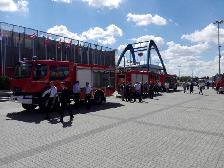 Targi pożarnicze w Targach Kielce