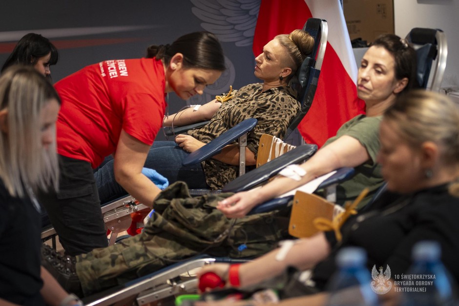 Podzielili się bezcennym darem krwi