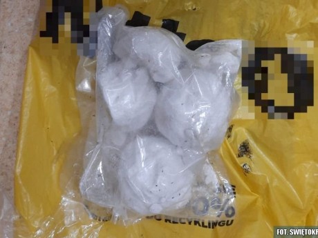 Policjanci przejęli amfetaminę wartą 40 tysięcy złotych