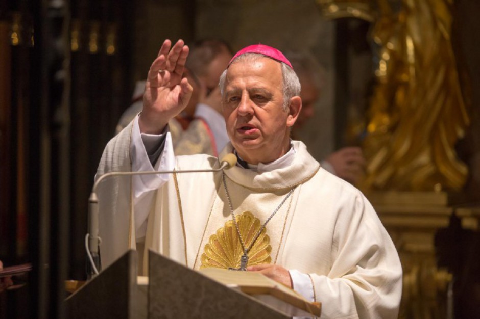 Biskup Kielecki do Rycerzy Kolumba: Życzę pięknej służby w prawdzie, że Jezus żyje