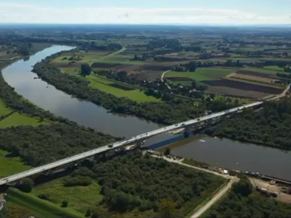 Most na Wiśle prawie gotowy