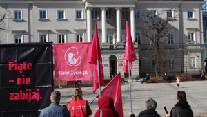 Na Placu Artystów pomodlą się o zatrzymanie aborcji