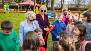 W skansenie w Tokarni został otwarty plac zabaw