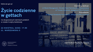 „Życie codzienne w gettach…” – konferencja w Centrum Edukacyjnym IPN