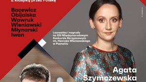 Światowej sławy skrzypaczka zagra w Pińczowie