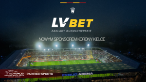 LV BET zostało nowym sponsorem Korony Kielce