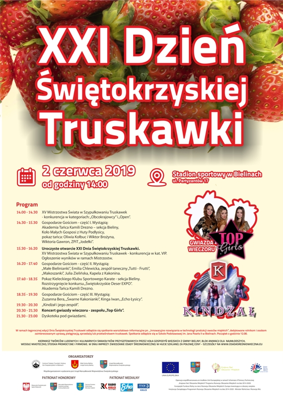 truskawki plakat nowy