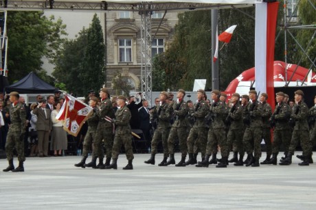 Świętokrzyscy terytorialsi na Święcie Wojska Polskiego w Warszawie