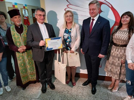 Ambasador Ukrainy odwiedził Kielce