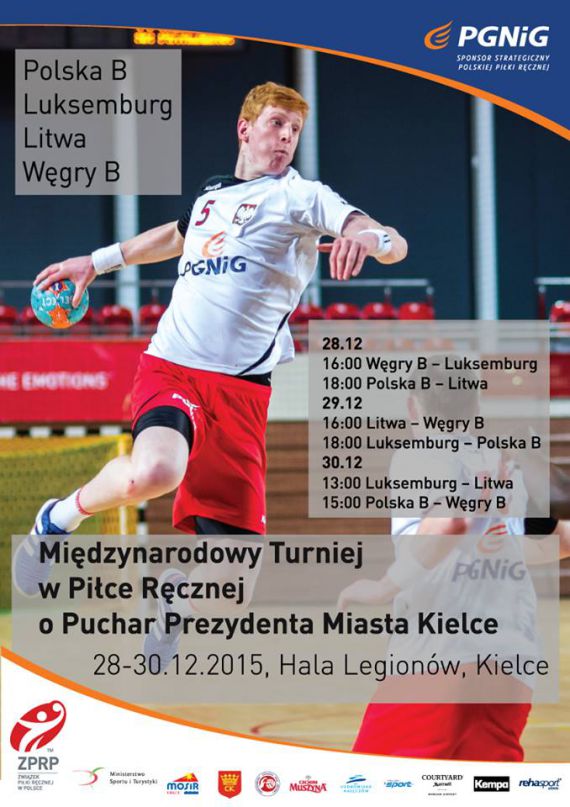 Reprezentacyjny handball w Kielcach