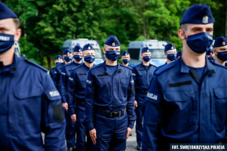 36 nowych funkcjonariuszy w szeregach  świętokrzyskiej policji