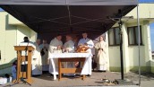 [FOTO] Biskup Marian Florczyk odprawił Mszę świętą na cmentarzu w Cedzynie. Wysłuchaj całej homilii