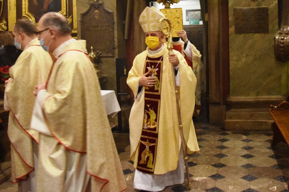 Biskup Jan Piotrowski odprawił Mszę na zakończenie 2020 roku