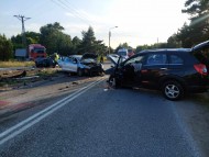 Wypadek w gminie Morawica. Jedna osoba zginęła na miejscu