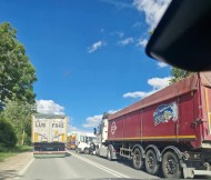 Trzy pojazdy zderzyły się w Łagowie. Jedna osoba w szpitalu