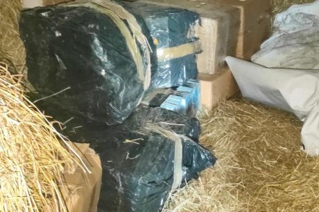 Nielegalne papierosy… pod słomą. Akcja mundurowych KAS