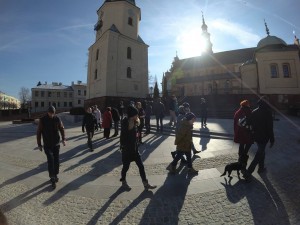 Będą spacerować po Kielcach