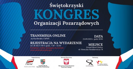 Organizacje pozarządowe spotkają się na kongresie w Kielcach. Można się rejestrować