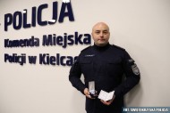Kielecki policjant uhonorowany przez ministra zdrowia