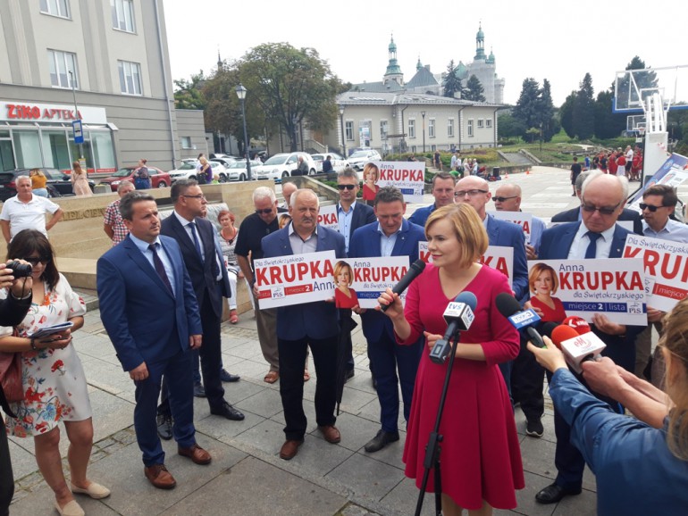 Wiceminister Anna Krupka rozpoczęła kampanię wyborczą