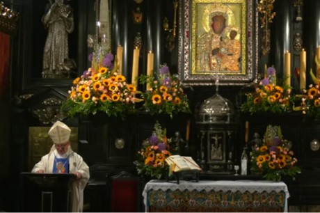 Pielgrzymi wzięli udział w Mszy Świętej na Jasnej Górze