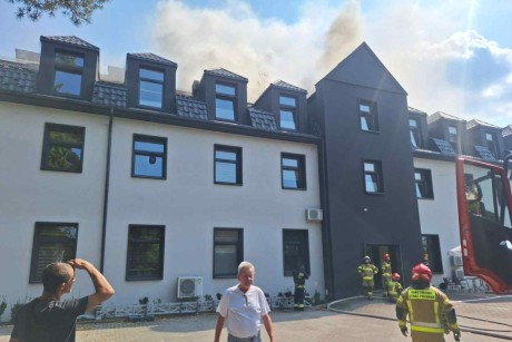 Pożar w Hotelu Senator