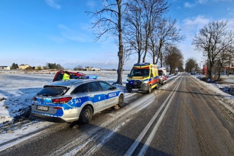 Zderzenie na skrzyżowaniu w Opatowie