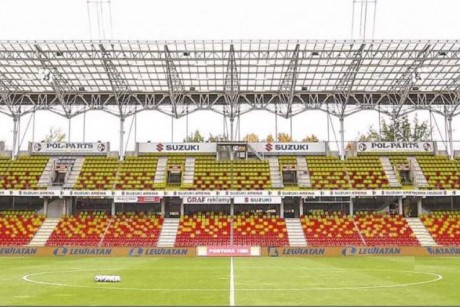Suzuki Arena będzie żółto-czerwona?
