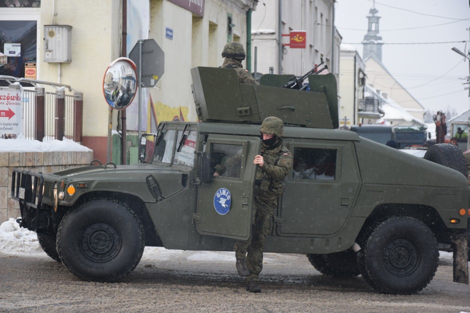 Wojsko będzie poruszać się buspasami