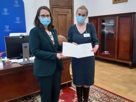 Nowa dyrektor Izby Administracji Skarbowej w Kielcach odebrała powołanie