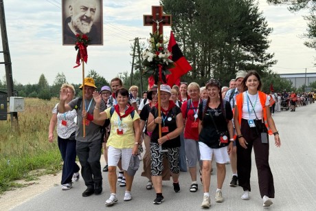 [FOTO] Dziś pielgrzymka dotrze do Włoszczowy